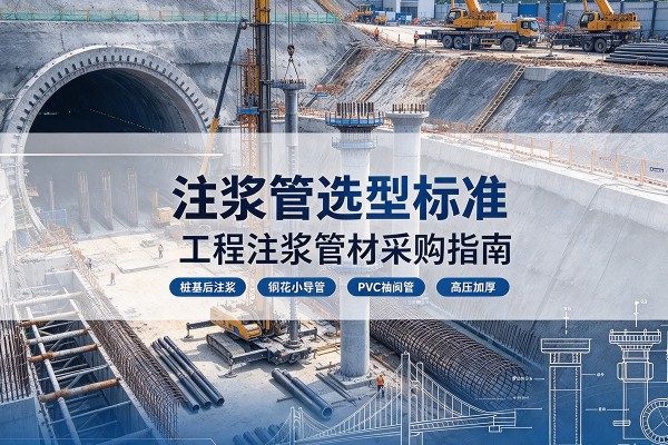 大悟注浆管选型标准