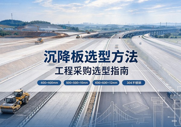 大悟沉降板选择方法