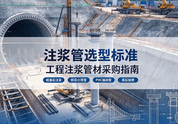 大悟注浆管选型标准